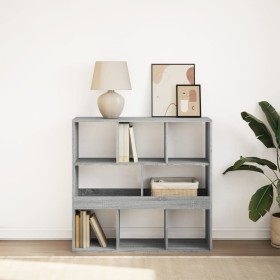 Estantería/divisor de espacios gris Sonoma 100x33x94,5 cm de , Librerías y estanterías - Ref: Foro24-854477, Precio: 83,93 €,...