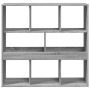 Estantería/divisor de espacios gris Sonoma 100x33x94,5 cm de , Librerías y estanterías - Ref: Foro24-854477, Precio: 83,93 €,...