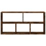 Engineered smoked oak wood wall shelf 100x25x50 cm by , Shelves and shelves - Ref: Foro24-853276, Price: 48,68 €, Discount: %