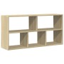 Estantería de pared madera ingeniería roble Sonoma 100x25x50 cm de , Estantes y estanterías - Ref: Foro24-853274, Precio: 48,...