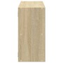 Estantería de pared madera ingeniería roble Sonoma 100x25x50 cm de , Estantes y estanterías - Ref: Foro24-853274, Precio: 48,...