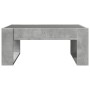 Coffee table with Infinity LED concrete gray 70x53x30 cm by , Coffee table - Ref: Foro24-847633, Price: 99,85 €, Discount: %