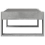 Coffee table with Infinity LED concrete gray 70x53x30 cm by , Coffee table - Ref: Foro24-847633, Price: 99,85 €, Discount: %