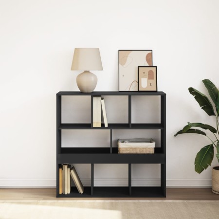 Black shelving/space divider 100x33x94.5 cm by , Bookcases and shelves - Ref: Foro24-854473, Price: 91,86 €, Discount: %