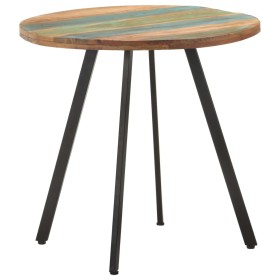 Solid recycled wood dining table 80 cm by , Kitchen and dining tables - Ref: Foro24-320484, Price: 124,97 €, Discount: %