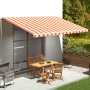 Replacement fabric for yellow and orange awning 5x3 m by vidaXL, Awnings - Ref: Foro24-312021, Price: 79,61 €, Discount: %