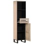 Solid mango wood sideboard 38x34x160 cm by , Lockers and storage cabinets - Ref: Foro24-377547, Price: 151,99 €, Discount: %