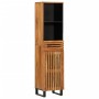 Solid acacia wood sideboard 38x34x160 cm by , Lockers and storage cabinets - Ref: Foro24-377545, Price: 152,99 €, Discount: %