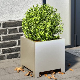 2 stainless steel planters 30x30x30 cm by , Pots and planters - Ref: Foro24-851194, Price: 97,16 €, Discount: %