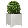 2 stainless steel planters 30x30x30 cm by , Pots and planters - Ref: Foro24-851194, Price: 97,99 €, Discount: %