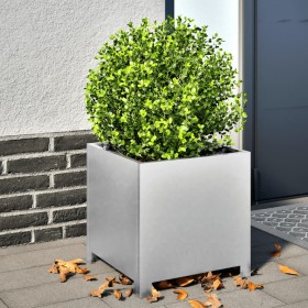 2 galvanized steel planters 40x40x40 cm by , Pots and planters - Ref: Foro24-851210, Price: 90,21 €, Discount: %