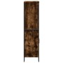 Tall smoked oak veneer highboard 79.5x35.5x137.5cm by , Sideboards - Ref: Foro24-3295309, Price: 147,80 €, Discount: %