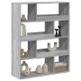 Engineered wood bookshelf in Sonoma grey, 100x33x125.5 cm by , Bookcases and shelves - Ref: Foro24-3309335, Price: 124,57 €, ...