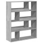 Estantería de madera de ingeniería gris Sonoma 100x33x125,5 cm de , Librerías y estanterías - Ref: Foro24-3309335, Precio: 12...