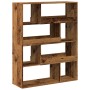 Estantería de madera de ingeniería envejecida 100x33x125,5 cm de , Librerías y estanterías - Ref: Foro24-3309337, Precio: 121...