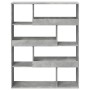 Room divider made of gray wood and concrete 100x33x125.5 cm by , Bookcases and shelves - Ref: Foro24-3309486, Price: 121,12 €...