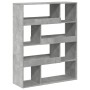 Room divider made of gray wood and concrete 100x33x125.5 cm by , Bookcases and shelves - Ref: Foro24-3309486, Price: 121,12 €...