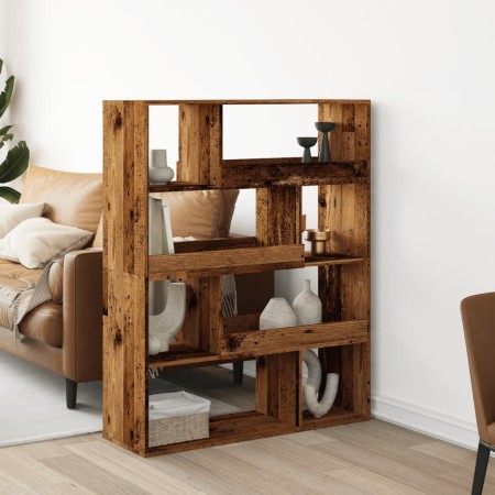 Raumteiler aus gealtertem Holz, 100x33x125,5 cm. von , Bücherregale und Regale - Ref: Foro24-3309490, Preis: 121,99 €, Rabatt: %