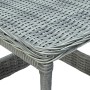 Mesa de jardín ratán sintético gris claro 45x45x46,5 cm de vidaXL, Mesas de jardín - Ref: Foro24-313307, Precio: 70,16 €, Des...