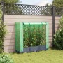 Raised bed with greenhouse cover in rattan look 120x40x123 cm by , Pots and planters - Ref: Foro24-4015825, Price: 74,27 €, D...