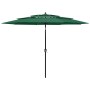 3-tier parasol with green aluminum pole 3 m by vidaXL, Umbrellas - Ref: Foro24-313869, Price: 82,99 €, Discount: %