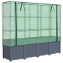 Garden bed with greenhouse cover in rattan look 160x40x153 cm by , Pots and planters - Ref: Foro24-4015831, Price: 141,38 €, ...