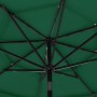 3-tier parasol with green aluminum pole 3 m by vidaXL, Umbrellas - Ref: Foro24-313869, Price: 82,99 €, Discount: %