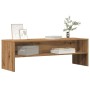 Engineered wood TV stand in artisan oak, 120x40x40cm. by , TV Furniture - Ref: Foro24-855767, Price: 69,99 €, Discount: %