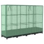 Garden bed with greenhouse cover in rattan look 160x40x123 cm by , Pots and planters - Ref: Foro24-4015812, Price: 90,11 €, D...