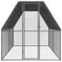 Galvanized steel chicken coop cage 2x4x2 m by , Cages and habitats for small animals - Ref: Foro24-3278803, Price: 262,27 €, ...