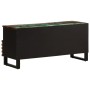 Solid acacia wood TV stand 100x34x46 cm by , CD and DVD storage - Ref: Foro24-377528, Price: 136,94 €, Discount: %