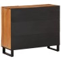 Solid acacia wood sideboard 90x34x75 cm by , Lockers and storage cabinets - Ref: Foro24-377575, Price: 157,91 €, Discount: %