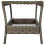 Synthetic brown rattan garden table 45x45x46.5 cm by vidaXL, Garden tables - Ref: Foro24-313308, Price: 57,99 €, Discount: %