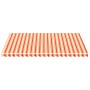 Ersatztuch für gelbes und orangefarbenes Vorzelt 5x3,5 m von vidaXL, Markisen - Ref: Foro24-312022, Preis: 76,47 €, Rabatt: %