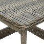 Synthetic brown rattan garden table 45x45x46.5 cm by vidaXL, Garden tables - Ref: Foro24-313308, Price: 57,99 €, Discount: %