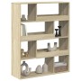 Estantería de madera de ingeniería roble Sonoma 100x33x125,5 cm de , Librerías y estanterías - Ref: Foro24-3309332, Precio: 1...