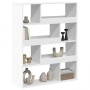 Engineered wood white shelf 100x33x125.5 cm by , Bookcases and shelves - Ref: Foro24-3309330, Price: 124,57 €, Discount: %