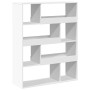 Engineered wood white shelf 100x33x125.5 cm by , Bookcases and shelves - Ref: Foro24-3309330, Price: 124,57 €, Discount: %