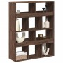 Room divider made of brown oak wood, 100x33x125.5 cm by , Bookcases and shelves - Ref: Foro24-3309525, Price: 120,38 €, Disco...