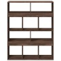 Room divider made of brown oak wood, 100x33x125.5 cm by , Bookcases and shelves - Ref: Foro24-3309525, Price: 120,38 €, Disco...