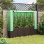 Garden bed with greenhouse cover in rattan look 160x40x153 cm by , Pots and planters - Ref: Foro24-4015803, Price: 141,56 €, ...