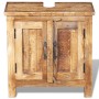 Vanity table with mirror and 2 auxiliary cabinets made of mango wood. by , Bathroom furniture - Ref: Foro24-243463, Price: 86...