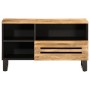 Mueble de TV madera maciza de mango rugosa 80x34x46 cm de , Almacenamiento para CD y DVD - Ref: Foro24-377519, Precio: 118,99...