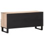 Mueble de TV madera maciza de mango 100x34x46 cm de , Almacenamiento para CD y DVD - Ref: Foro24-377527, Precio: 136,40 €, De...