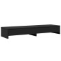 Soporte monitor y cajones madera ingeniería negro 100x27x15 cm de , Bases y elevadores para ordenadores - Ref: Foro24-854671,...