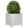 Stainless steel planter 40x40x40 cm by , Pots and planters - Ref: Foro24-851207, Price: 84,99 €, Discount: %