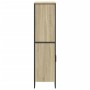 Aparador alto madera ingeniería roble Sonoma 79,5x35,5x137,5 cm de , Aparadores - Ref: Foro24-3295308, Precio: 149,53 €, Desc...