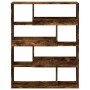 Engineered wood smoked oak bookshelf 100x33x125.5 cm by , Bookcases and shelves - Ref: Foro24-3309334, Price: 121,28 €, Disco...