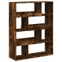 Engineered wood smoked oak bookshelf 100x33x125.5 cm by , Bookcases and shelves - Ref: Foro24-3309334, Price: 121,28 €, Disco...