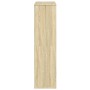 Room divider in Sonoma oak wood 100x33x125.5 cm by , Bookcases and shelves - Ref: Foro24-3309485, Price: 121,12 €, Discount: %